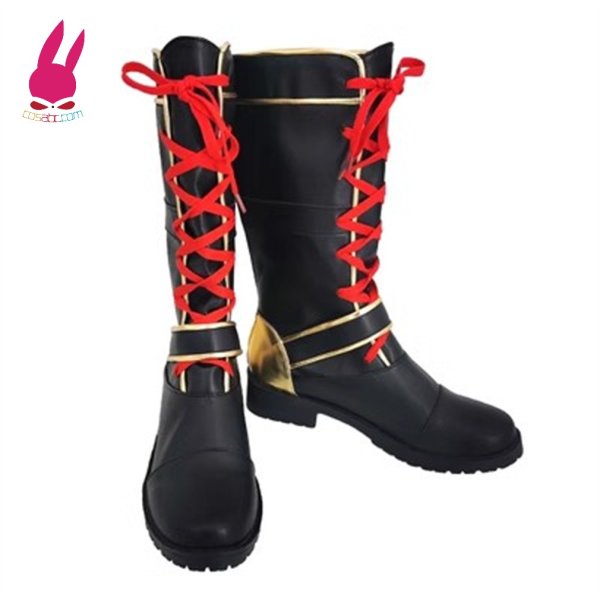 画像2: cosabc  YouTuber VTuber にじさんじ 葛葉 くずは風 コスプレ靴 コスチューム コスプレシューズ イベント ハロウィン (2)