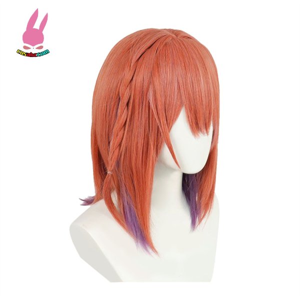 画像2: cosabc 彼女、お借りします 桜沢墨 風 コスプレウィッグ かつら コスチューム イベント 変装 仮装 パーティー ハロウィン (2)