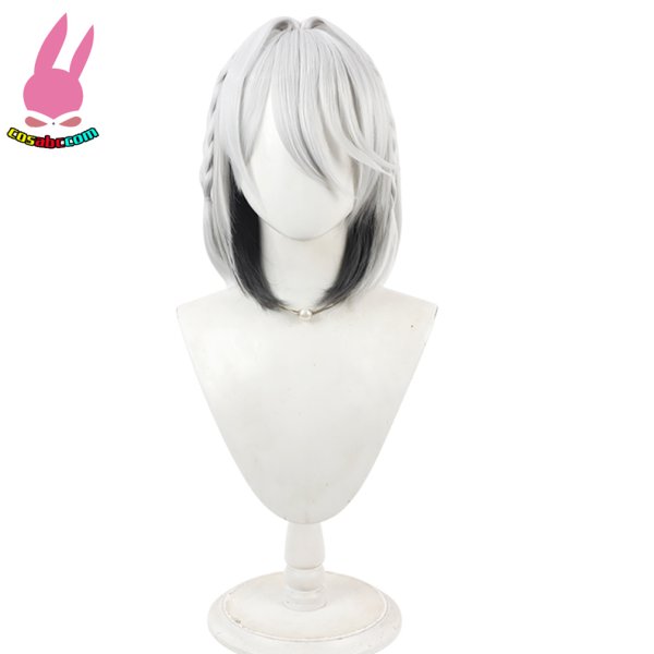 画像2: cosabc vtuber にじさんじ ソフィア ヴァレンタイン風 コスプレウィッグ かつら コスチューム イベント 変装 仮装 パーティー ハロウィン (2)