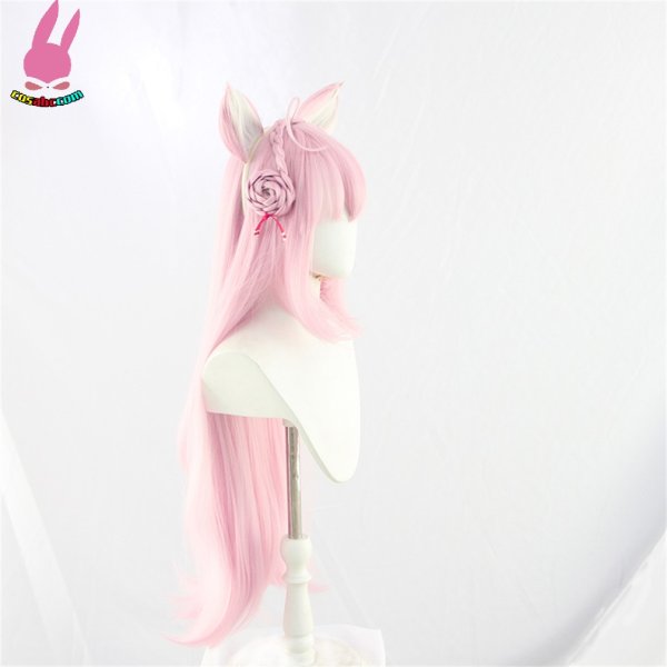 画像4: cosabc バーチャルYouTuber VTuber ホロライブ 博衣こより はくい こより 風 コスプレウィッグ かつら コスチューム イベント 変装 仮装 パーティー ハロウィン (4)