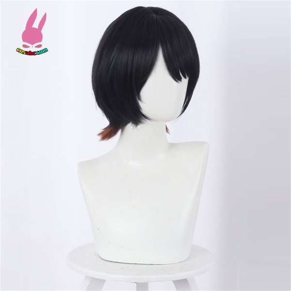 画像4: cosabc 彼女、お借りします 更科瑠夏 風 コスプレウィッグ かつら コスチューム イベント 変装 仮装 パーティー ハロウィン (4)