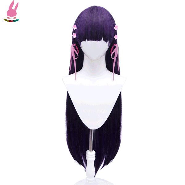 画像4: cosabc わたしの幸せな結婚 斎森美世 さいもりみよ 風 コスプレウィッグ かつら コスチューム イベント 変装 仮装 パーティー ハロウィン (4)