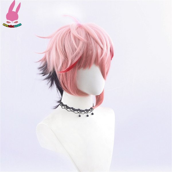 画像3: cosabc VTuber にじさんじ セラフ・ダズルガーデン VOLTACTION 風 コスプレウィッグ かつら コスチューム イベント 変装 仮装 パーティー ハロウィン (3)