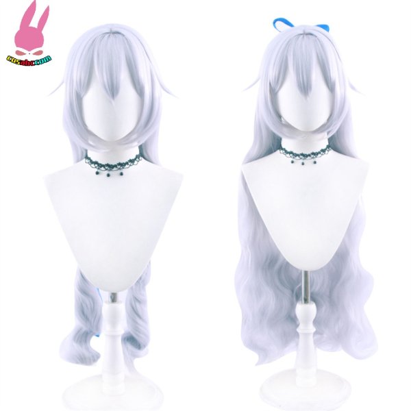 画像1: cosabc 崩壊3rd Bronya ブローニャ 風 コスプレウィッグ かつら コスチューム イベント 変装 仮装 パーティー ハロウィン (1)