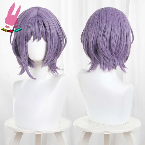 画像1: cosabc Ave Mujica BanG Dream!  バンドリ！ 祐天寺 にゃむ   ゆうてんじにゃむ 風 コスプレウィッグ かつら コスチューム イベント 変装 仮装 パーティー ハロウィン (1)