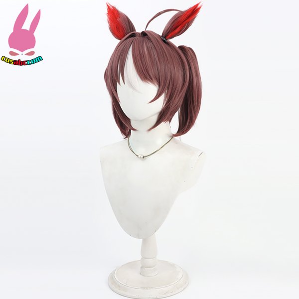 画像4: cosabc ウマ娘 プリティーダービー グランアレグリア 風 コスプレウィッグ かつら コスチューム イベント 変装 仮装 パーティー ハロウィン (4)