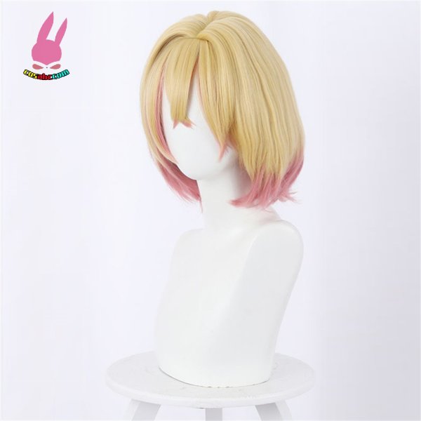 画像2: cosabc 彼女、お借りします 七海麻美 ななみまみ 風 コスプレウィッグ かつら コスチューム イベント 変装 仮装 パーティー ハロウィン (2)