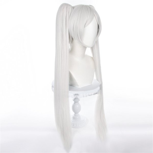 画像2: cosabc 葬送のフリーレン フリーレン 風 コスプレウィッグ かつら コスチューム イベント 変装 仮装 パーティー ハロウィン (2)