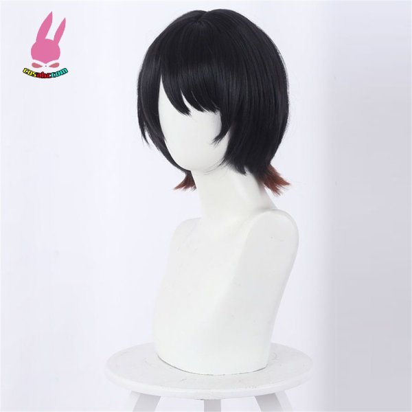 画像2: cosabc 彼女、お借りします 更科瑠夏 風 コスプレウィッグ かつら コスチューム イベント 変装 仮装 パーティー ハロウィン (2)