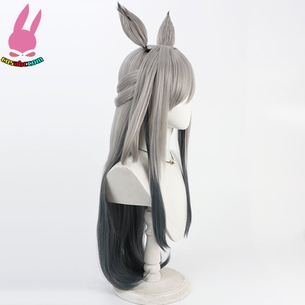 画像3: cosabc ウマ娘 プリティーダービー クロノジェネシス  風 コスプレウィッグ かつら コスチューム イベント 変装 仮装 パーティー ハロウィン (3)