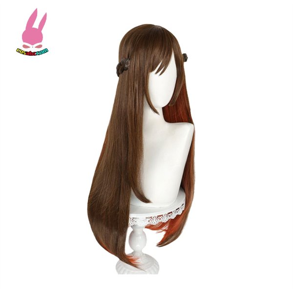 画像2: cosabc 彼女、お借りします 水原千鶴 いちのせちづる 風 コスプレウィッグ かつら コスチューム イベント 変装 仮装 パーティー ハロウィン (2)