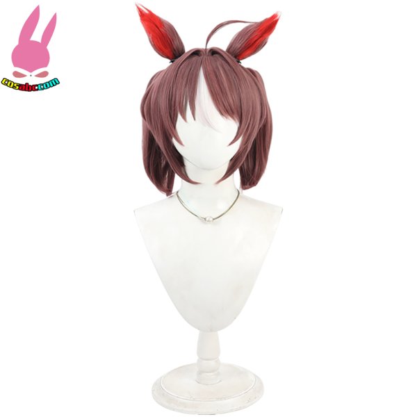 画像2: cosabc ウマ娘 プリティーダービー グランアレグリア 風 コスプレウィッグ かつら コスチューム イベント 変装 仮装 パーティー ハロウィン (2)