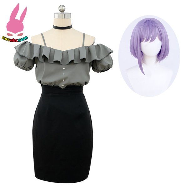 画像4: cosabc Ave Mujica BanG Dream!  バンドリ！ 祐天寺 にゃむ   ゆうてんじにゃむ 風 コスプレ衣装 イベント 演出服 二次会 コスチューム パーティー ハロウィン (4)