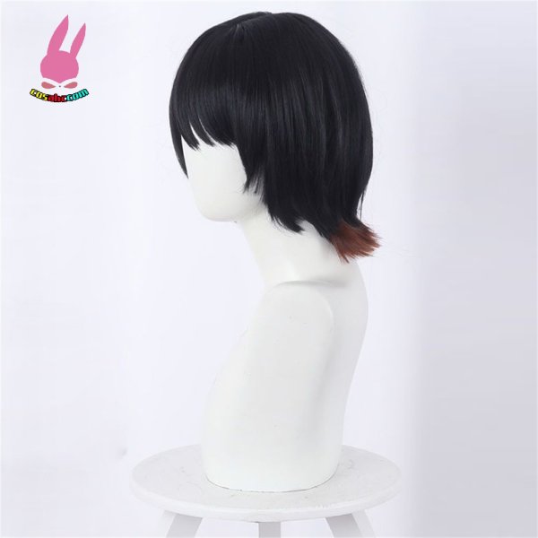 画像3: cosabc 彼女、お借りします 更科瑠夏 風 コスプレウィッグ かつら コスチューム イベント 変装 仮装 パーティー ハロウィン (3)