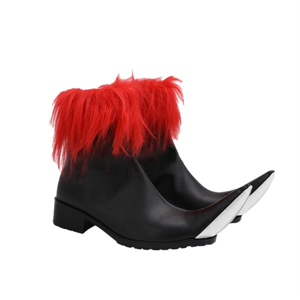 画像2: cosabc 文豪ストレイドッグス ニコライ・ゴーゴリ 風 コスプレ靴 コスチューム コスプレシューズ イベント ハロウィン (2)