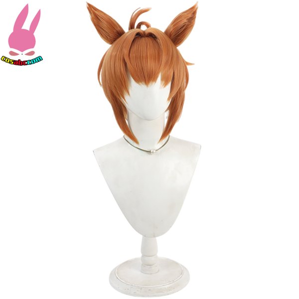 画像2: cosabc ウマ娘 プリティーダービー フリオーソ 風 コスプレウィッグ かつら コスチューム イベント 変装 仮装 パーティー ハロウィン (2)