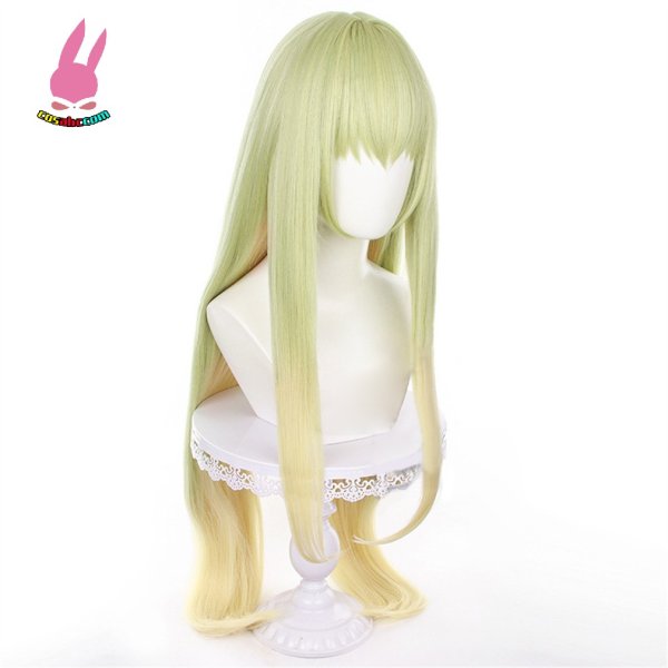 画像4: cosabc 白聖女と黒牧師 セシリア Cecilia 風 コスプレウィッグ かつら コスチューム イベント 変装 仮装 パーティー ハロウィン (4)