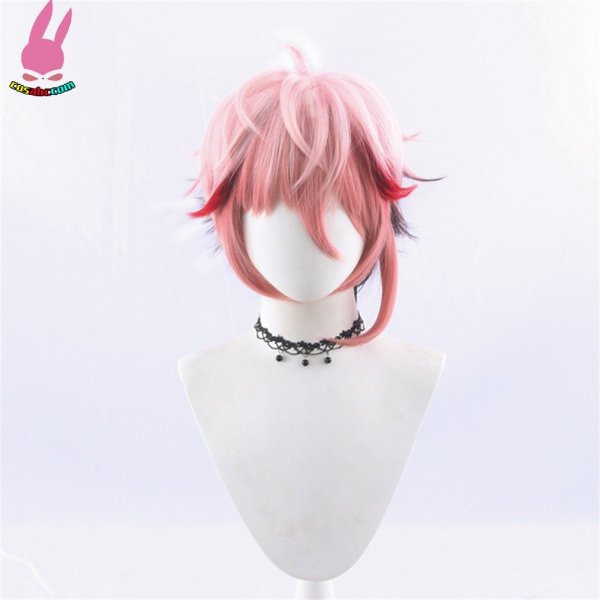 画像5: cosabc VTuber にじさんじ セラフ・ダズルガーデン VOLTACTION 風 コスプレウィッグ かつら コスチューム イベント 変装 仮装 パーティー ハロウィン (5)