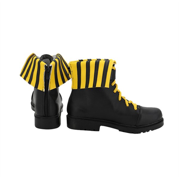 画像2: cosabc 文豪ストレイドッグス 中原中也 なかはらちゅうや 風 コスプレ靴 コスチューム コスプレシューズ イベント ハロウィン (2)