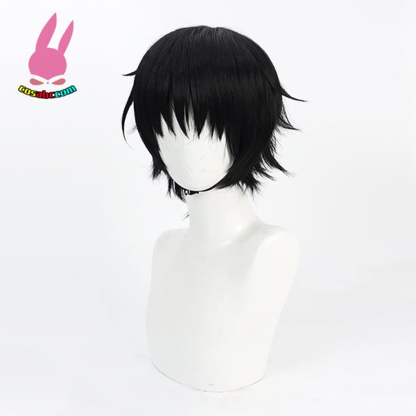 画像3: cosabc 炎炎ノ消防隊 森羅 日下部 シンラ クサカベ  風 コスプレウィッグ かつら コスチューム イベント 変装 仮装 パーティー ハロウィン (3)