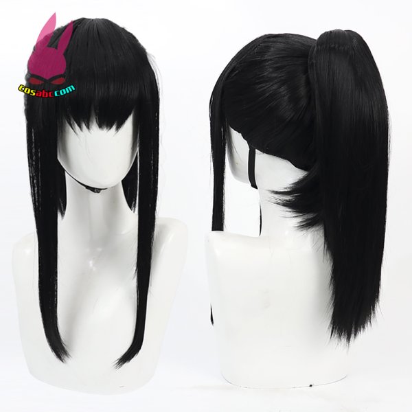 画像5: cosabc 炎炎ノ消防隊 茉希尾瀬 マキオゼ 風 コスプレウィッグ かつら コスチューム イベント 変装 仮装 パーティー ハロウィン (5)