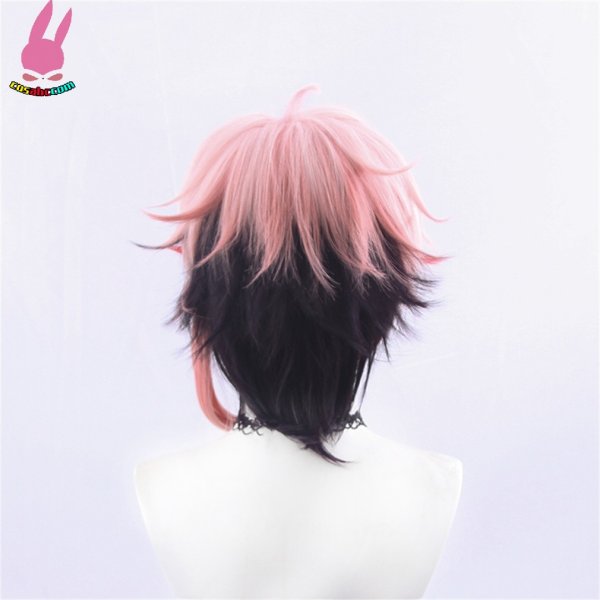 画像4: cosabc VTuber にじさんじ セラフ・ダズルガーデン VOLTACTION 風 コスプレウィッグ かつら コスチューム イベント 変装 仮装 パーティー ハロウィン (4)