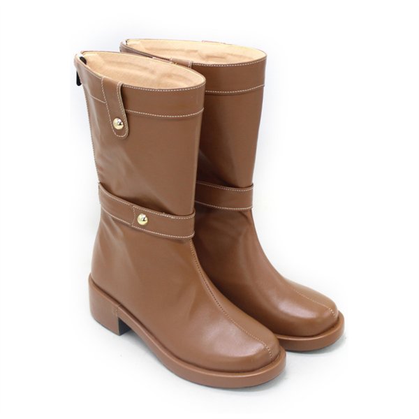 画像2: cosabc 葬送のフリーレン フリーレン 風 コスプレ靴 コスチューム コスプレシューズ イベント ハロウィン (2)