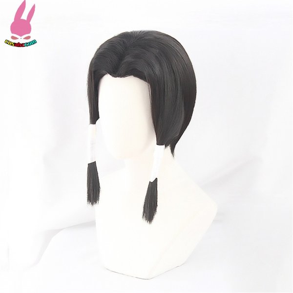 画像2: cosabc 呪術廻戦 加茂憲紀 かも のりとし 風 コスプレウィッグ かつら コスチューム イベント 変装 仮装 パーティー ハロウィン (2)