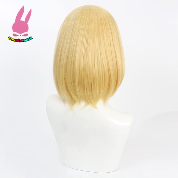 画像4: cosabc 炎炎ノ消防隊 アイリス 風 コスプレウィッグ かつら コスチューム イベント 変装 仮装 パーティー ハロウィン (4)