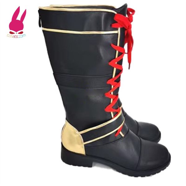 画像4: cosabc  YouTuber VTuber にじさんじ 葛葉 くずは風 コスプレ靴 コスチューム コスプレシューズ イベント ハロウィン (4)