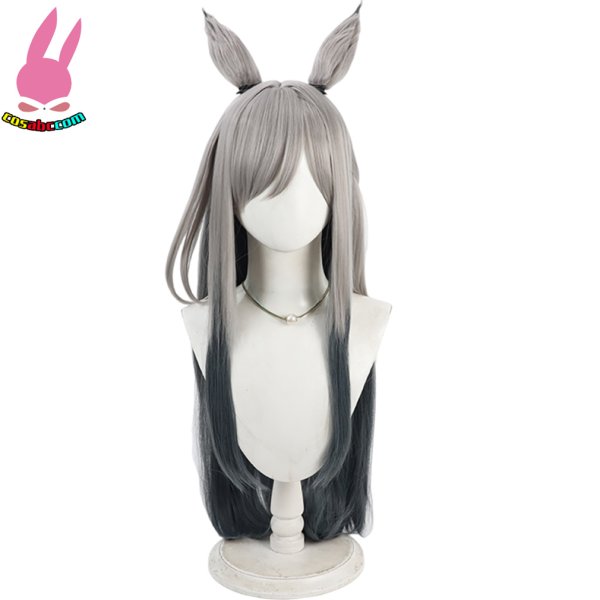 画像2: cosabc ウマ娘 プリティーダービー クロノジェネシス  風 コスプレウィッグ かつら コスチューム イベント 変装 仮装 パーティー ハロウィン (2)