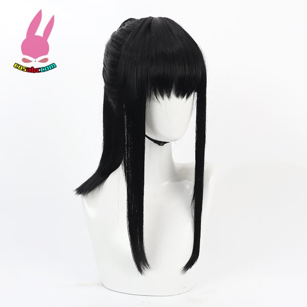 画像2: cosabc 炎炎ノ消防隊 茉希尾瀬 マキオゼ 風 コスプレウィッグ かつら コスチューム イベント 変装 仮装 パーティー ハロウィン (2)