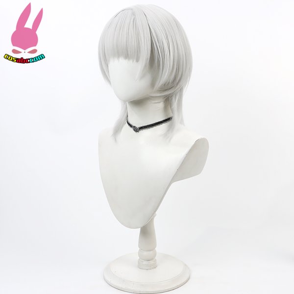 画像4: cosabc BanG Dream! バンドリ！ 要 楽奈 風 コスプレウィッグ かつら コスチューム イベント 変装 仮装 パーティー ハロウィン (4)