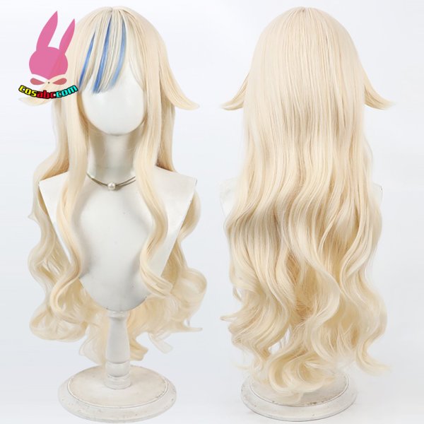 画像5: cosabc YouTuber VTuber 鈴木ヒナ 風 コスプレウィッグ かつら コスチューム イベント 変装 仮装 パーティー ハロウィン (5)