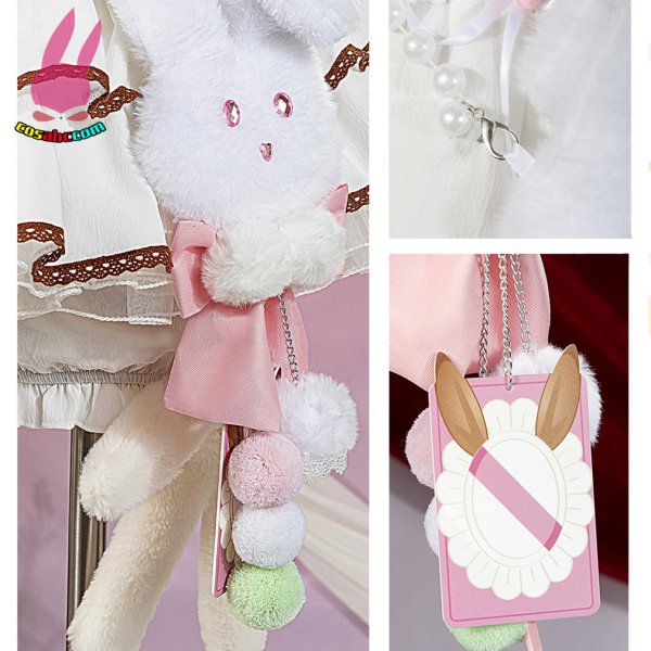 画像7: cosabc ウマ娘 プリティーダービー アストンマーチャン 風 コスプレ衣装 イベント 演出服 二次会 コスチューム パーティー ハロウィン (7)