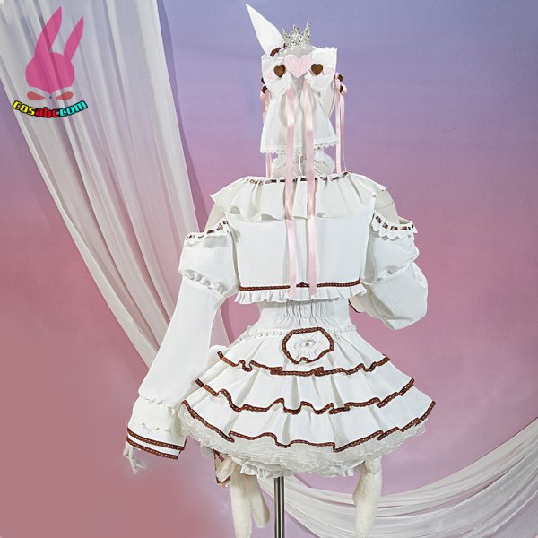 画像3: cosabc ウマ娘 プリティーダービー アストンマーチャン 風 コスプレ衣装 イベント 演出服 二次会 コスチューム パーティー ハロウィン (3)