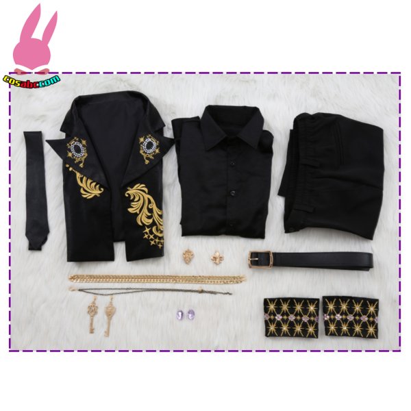 画像15: cosabc ツイステッドワンダーランド 全員 5周年風 コスプレ衣装 イベント 演出服 二次会 コスチューム パーティー ハロウィン (15)