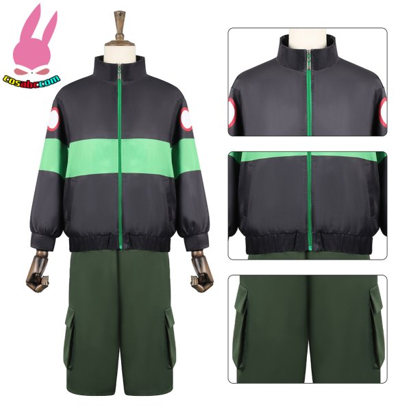 画像2: cosabc SAKAMOTO DAYS 真霜平助 ましもへいすけ風 コスプレ衣装 イベント 演出服 二次会 コスチューム パーティー ハロウィン (2)