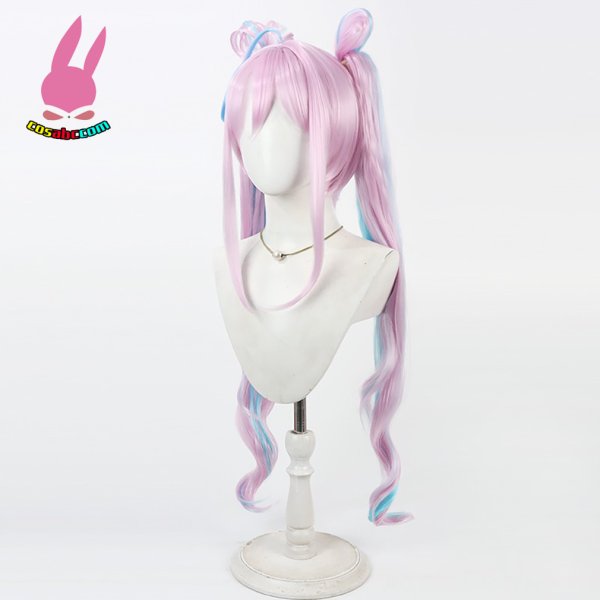 画像3: cosabc プリキュア 紫雨こころ 風 コスプレウィッグ かつら コスチューム イベント 変装 仮装 パーティー ハロウィン (3)