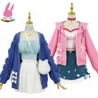 画像1: cosabc hololive ホロライブ VTuber Abyssgard アビスガード フワワ Fuwawa モココ Mococo 風 コスプレ衣装 イベント 演出服 二次会 コスチューム パーティー ハロウィン (1)
