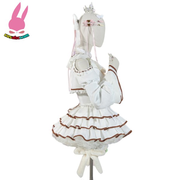 画像2: cosabc ウマ娘 プリティーダービー アストンマーチャン 風 コスプレ衣装 イベント 演出服 二次会 コスチューム パーティー ハロウィン (2)