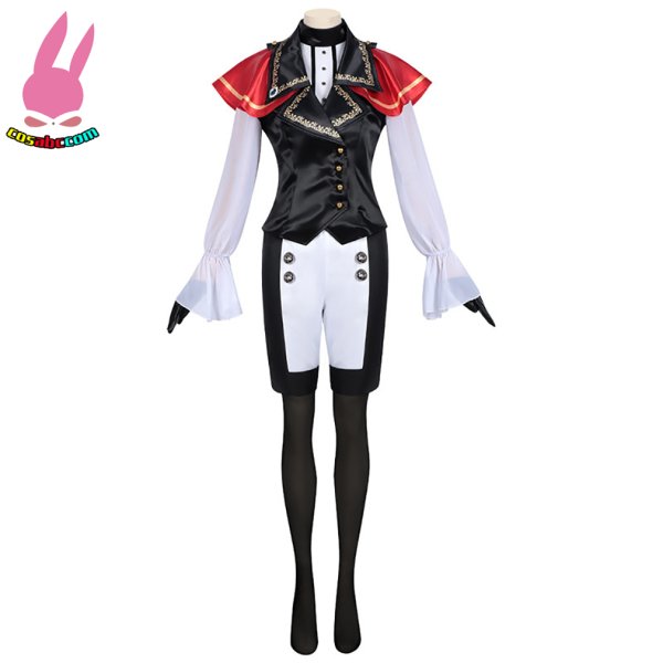 画像2: cosabc MyGo!!! BanG Dream! Ave Mujica  豊川 祥子 祐天寺 にゃむ 八幡 海鈴 三角初華 若葉 睦　風 コスプレ衣装 イベント 演出服 二次会 コスチューム パーティー ハロウィン (2)