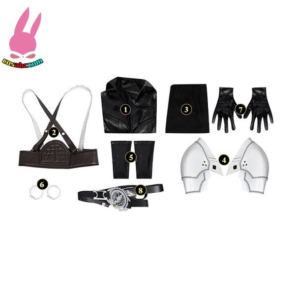 画像13: cosabc ファイナルファンタジーVII セフィロス 風 コスプレ衣装 イベント 演出服 二次会 コスチューム パーティー ハロウィン (13)