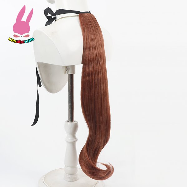 画像5: cosabc ウマ娘 プリティーダービー ツルマルツヨシ 風 コスプレウィッグ かつら コスチューム イベント 変装 仮装 パーティー ハロウィン (5)