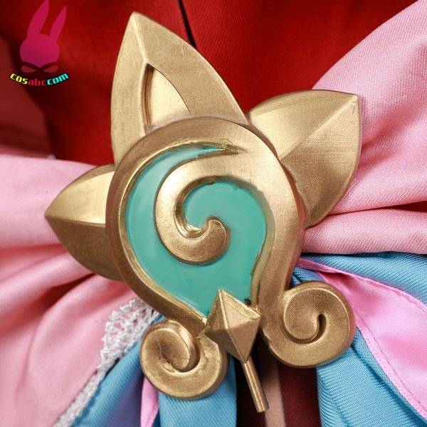 画像4: cosabc 崩壊：スターレイル ヒアシンシア 風 コスプレ衣装 イベント 演出服 二次会 コスチューム パーティー ハロウィン (4)