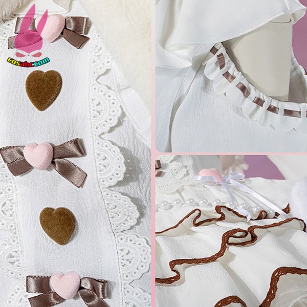 画像11: cosabc ウマ娘 プリティーダービー アストンマーチャン 風 コスプレ衣装 イベント 演出服 二次会 コスチューム パーティー ハロウィン (11)