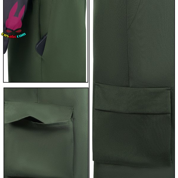 画像12: cosabc SAKAMOTO DAYS 真霜平助 ましもへいすけ風 コスプレ衣装 イベント 演出服 二次会 コスチューム パーティー ハロウィン (12)