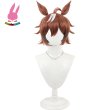 画像1: cosabc ウマ娘 プリティーダービー シンコウウインディ 風 コスプレウィッグ かつら コスチューム イベント 変装 仮装 パーティー ハロウィン (1)