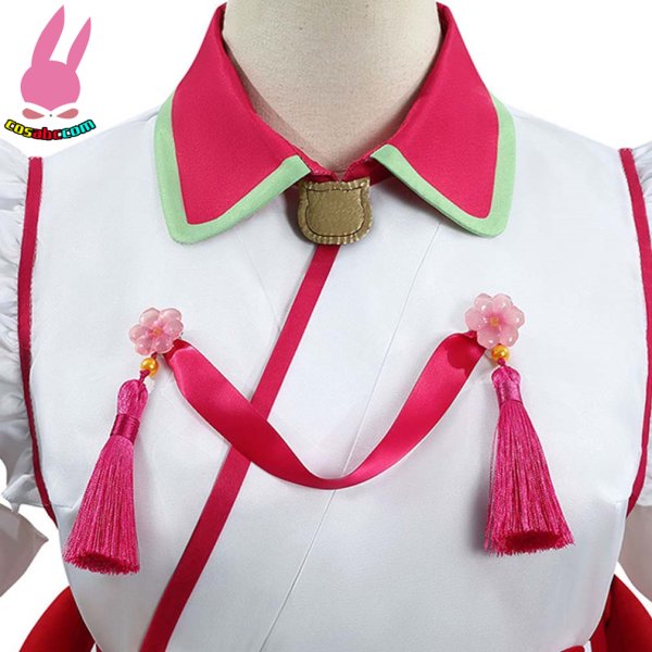 画像8: cosabc YouTube さくらみこ 風 コスプレ衣装 イベント 演出服 二次会 コスチューム パーティー ハロウィン (8)