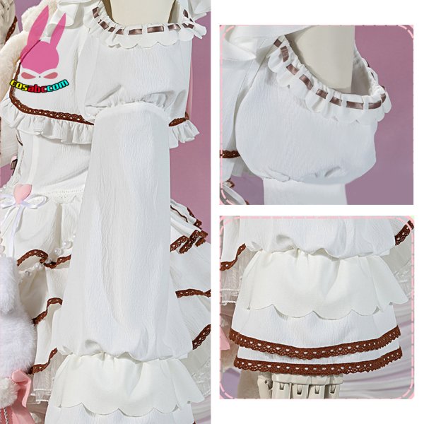 画像9: cosabc ウマ娘 プリティーダービー アストンマーチャン 風 コスプレ衣装 イベント 演出服 二次会 コスチューム パーティー ハロウィン (9)